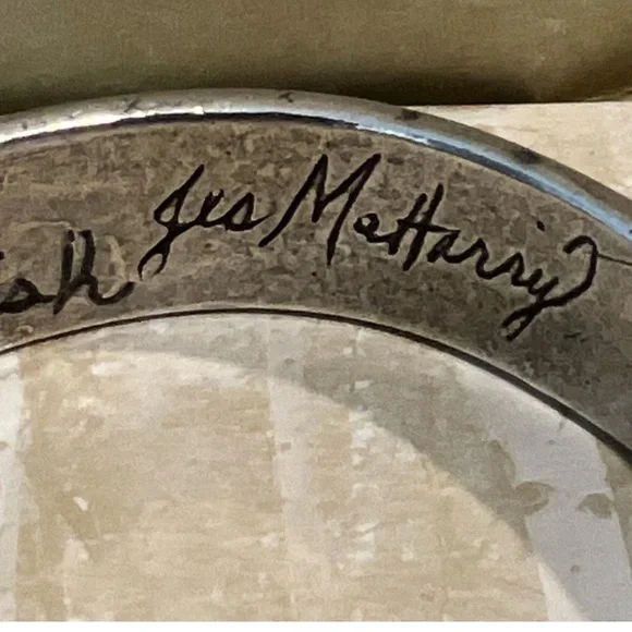 Sundance Silver “Jes Maharry” Bracelet with Engraved Design - Picture 5 of 6